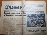 Ziarul inainte 25 iunie 1960-electroputere craiova,targu jiu,gheorghe maurer