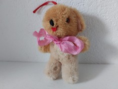 Caine, catel vechi, vintage, chinezesc, anii 70, 9cm, push tip mohair