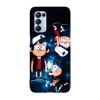Husa compatibila cu Oppo A76, Viceversa, model Dipper Pines Gravity falls, Silicon, TPU, Transparent, Carcasa