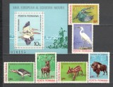 Romania.1980 Anul ocrotirii naturii-Animale si pasari XR.827