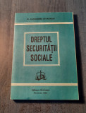 Dreptul securitatii sociale Alexandru Athanasiu