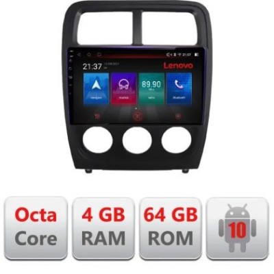 Navigatie Dodge Caliber 2010-2012 E-CALIBER Octa Core cu Android Radio Bluetooth Internet GPS WIFI DSP 4+64GB 4G CarStore Technology foto