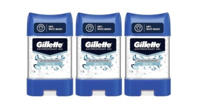 Set 3 x Gillette Artic Ice Deodorant Stick Clear 70ml foto