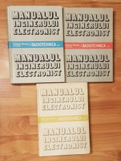 Radiotehnica de Edmond Nicolau Manualul inginerului electronist 3 vol