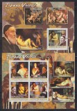 Guineea Bissau 2008 - Picturi de Tizian, Colita + Bloc, RARE, MNH