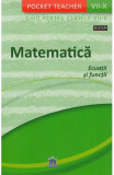 Cumpara ieftin Pocket Teacher - Matematica ecuatii si functii - Ghid pentru Clasele VII-X