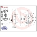 Set disc frana Volvo S60 I (384) 07.00-04.10, S70 (874) 11.96-11.00, S80 I (184) 05.98-02.08, V70 I (875 876) 12.95-12.00, V70 2 (285) 11.99-12.08, X