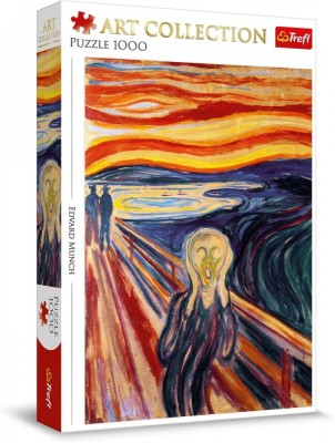 PUZZLE TREFL 1000 ART COLLECTION EDWARD MUNCH TIPATUL foto