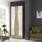 Dulap 2Usi S Cu Despartitor, 90x50x198 cm, k002+k001
