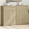 Gossi comode, 2 buc., stejar sonoma, 60x30x84 cm, lemn compozit