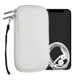 Husa universala pentru telefon, L - 6.5&quot;, Neopren, Alb, 46188.3.02