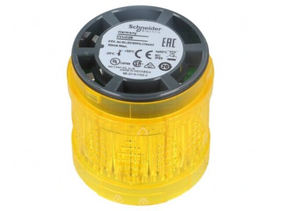 Semnalizator LED Galben 24V IP65 &amp;Oslash;60mm foto
