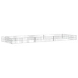 Cumpara ieftin Strat inaltat de gabion, 300x100x20 cm, otel galvanizat