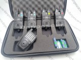 Set 4 Avertizori cu Statie EASTSHARK TLI43 polifonic cu led multicolor si snag bar