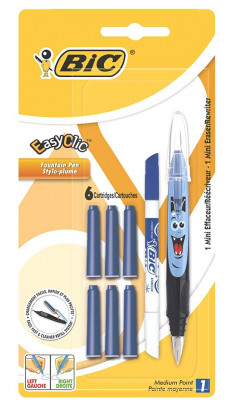 Bic Stilou EasyClic + 6 Rezerve Si 1 Mini Pic 810852 foto