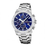 Festina F20704/2, Ceas Barbati Cronograf Baterie cu Brățară Argintie din Metal