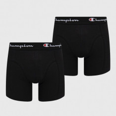 Champion boxeri (2-pack) barbati, culoarea negru