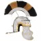 vidaXL Coif soldat roman aspect antic, joc roluri, argintiu, o?el