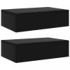 vidaXL Huse Mobilier Gradina 325x205x90 cm, 2 Bucati, Polietilena, Negru, Impermeabila, Protectie UV