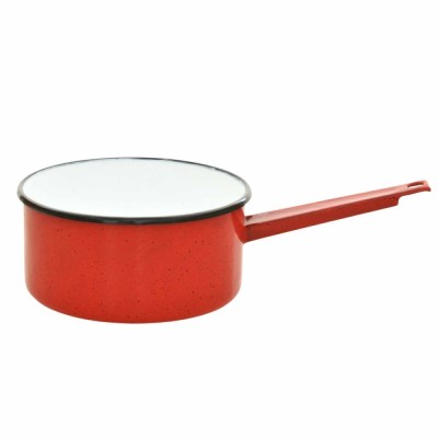 Cratita cu coada 415, tabla emailata, 2 L, 18 cm foto