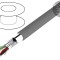 Cablu Alpha Essential C&amp;C 2x2x22AWG gri &icirc;nchis 300V