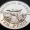 Moneda exotica 10 PENCE - JERSEY, anul 2014 * cod 191 = A.UNC
