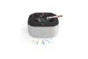Scrumiera electrica cu aspiratie directa, rasina epoxidica anti-topire, purificator de aer, odorizant