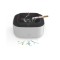 Scrumiera electrica cu aspiratie directa, rasina epoxidica anti-topire, purificator de aer, odorizant