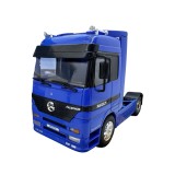 Macheta cap tractor Mercedes Actros 1857 albastru 4x2 1/32 Welly