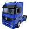 Macheta cap tractor Mercedes Actros 1857 albastru 4x2 1/32 Welly
