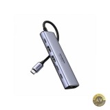 Hub USB-C UGREEN CM511 (35999) 2 x USB-A 3.2 - 3 x USB-C - 1 x HDMI Gri