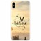 Husa silicon pentru Apple Iphone XS Max, Believe In Yourself