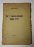 Aram M. Frenkian - Etudes de Philosophie Presocratique Heraclite d Ephese - Cernăuți 1933 Glasul Bucovinei
