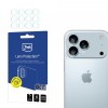 Folie de protectie Camera Spate 3MK Protection pentru Apple iPhone 17 Pro Max, Sticla Flexibila, Set 4 bucati, Transparenta