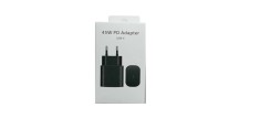 Incarcator retea Super Fast Travel Charger pentru Samsung S22/S22 Ultra/S22 Plus/S20 Ultra/Note 10 Plus, 45W, USB-C, Negru, Blister