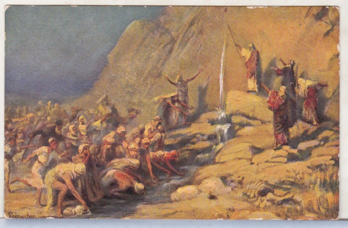 bnk cp Germania - Leinweber - Biblia - Moise 2-17-6 - necirculata