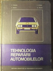 TEHNOLOGIA REPARARII AUTOMOBILELOR-F. TANASE, E. BACIU, I. SOARE, N. BEJAN-234028 foto