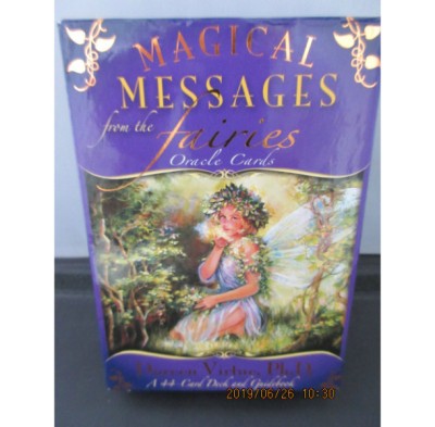 Magical Messages From Fairies Carti oracol cu ZANE ed lm lux AURII DOREEN VIRTUE sigilat ORIGINAL HAY HOUSE foto