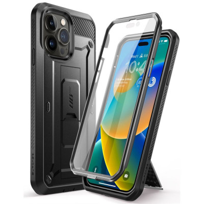 Husa pentru iPhone 14 Pro - Supcase Unicorn Beetle Pro - Black foto