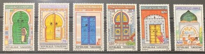 C5894 - Tunis 1986 -Arta 6v. neuzat MNH foto
