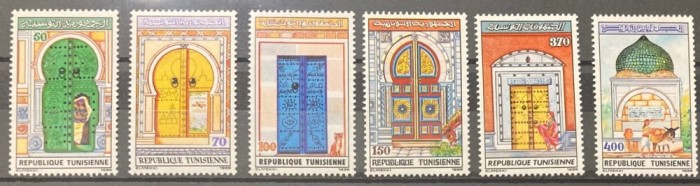 C5894 - Tunis 1986 -Arta 6v. neuzat MNH