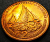 Moneda exotica 2 PENCE - ISLE OF MAN, anul 2000 *cod 2600 = PATINA SUPERBA, Europa