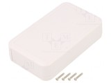 Carcasă universală albă IP40 69x115x28mm ABS