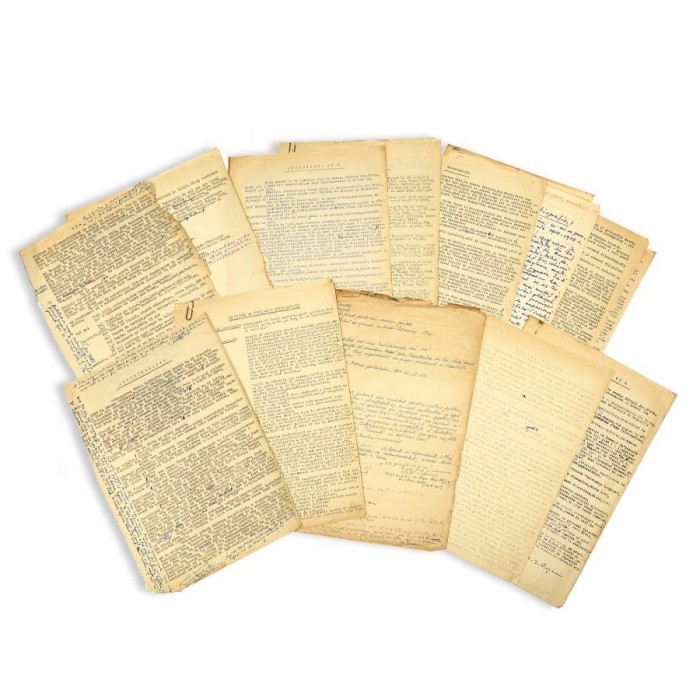 Dumitru D. Roșca, Autobiografie, colecție de documente, 1949 - 1962