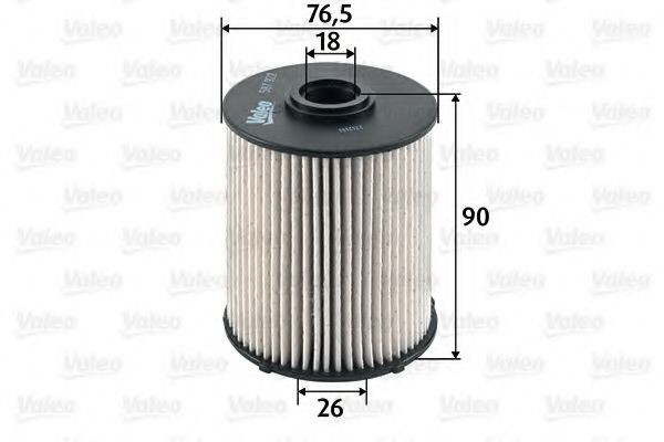 Filtru combustibil MERCEDES C-CLASS (W203) (2000 - 2007) VALEO 587922