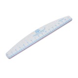 Pilă pentru unghii cu riglă, 180/240, blue, 1 buc