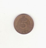 Germania (R.F.G.) 5 pfennig 1995 litera A, Europa