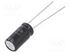 Supercondensator BIGCAP THT 3F 2,8VDC ?8x16mm 120m? -40?65?C foto