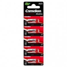 Baterie Camelion A23 alcalina 12V MN21 LRV08 23A V23GA set 5 buc.