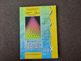 MATEMATICA MANUAL PENTRU CLASA A X A C NASTASESC/C NITA 25/2